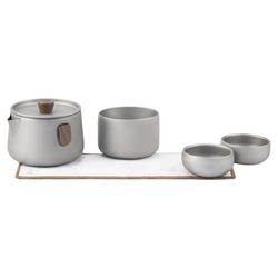 Lovork Pure Titanium 야외 차 세트