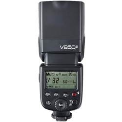 godox V850II 2세대 고속 동기화 핫슈 카메라 탑 플래시 SLR 리튬 배터리 내장 수신 2.4G