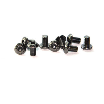 12.9-grade fangsheng semi-circular head screw black nickel m4
