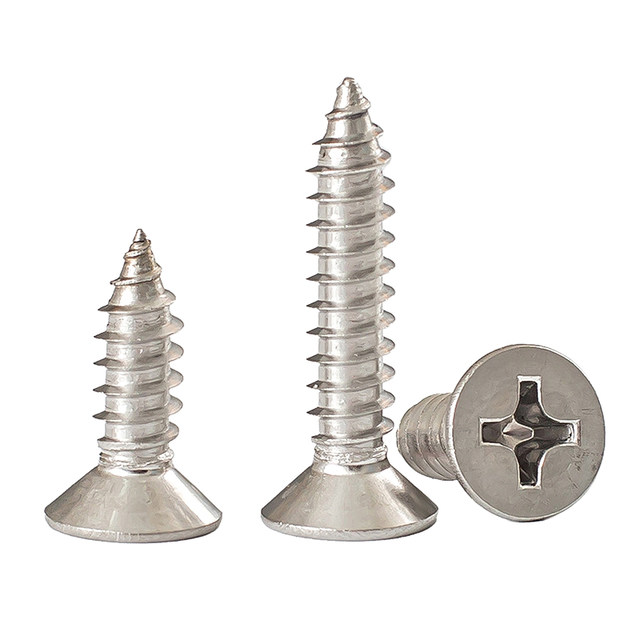 304 stainless steel cross tapping screw