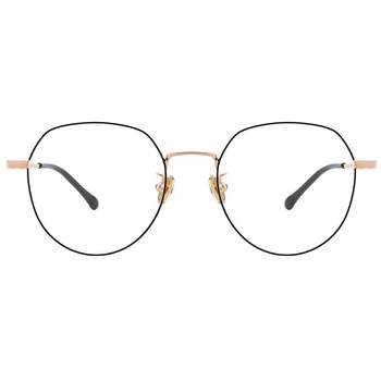 Retro ultra-light pure titanium myopia glasses for men and women