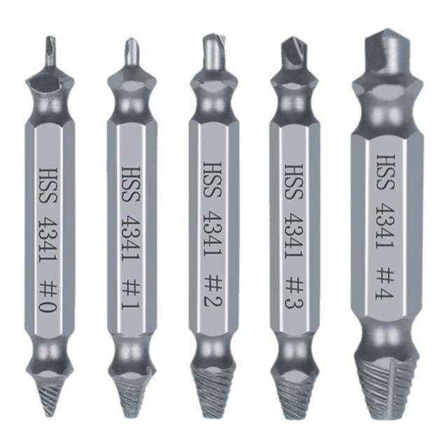 Wire-breaking remover magic tool screws to remove the broken head