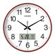 Calendar Liquid Display Silent Wall Clock Simple Fashion Quartz Clock