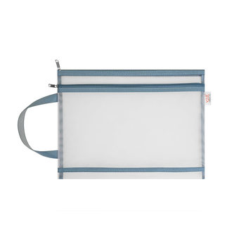 Double-layer thickened mesh student storage bag information bag file bag test paper bag transparent examination pen bag cosmetic bag handbag textbook paper bag paper bag college entrance examination special admission certificate