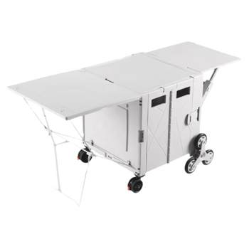 Outdoor folding table folding box shopping cart grocery cart