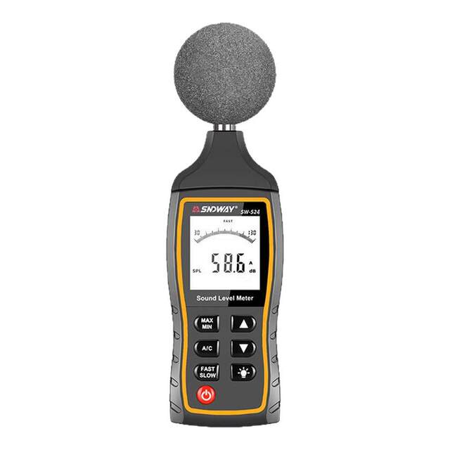 Shendawei Noise Meter Decibel Industries Digital Noise Tester Noise Detector Sound Level Meter