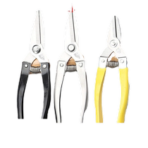A-grade Luo fruit scissors for navel oranges citrus oranges large and small red and yellow scissors for picking sugar oranges lychees and yellow-skinned fruits. Straight-head fruit picking scissors