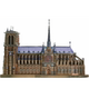 Pinku Metal Model Three-dimensional Puzzle Notre Dame Cathedral