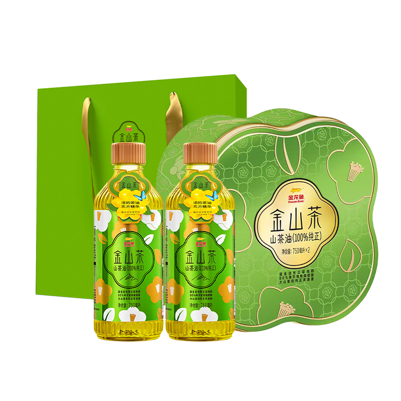 Arowana Camellia Oil 750MLX2 bottles gift box