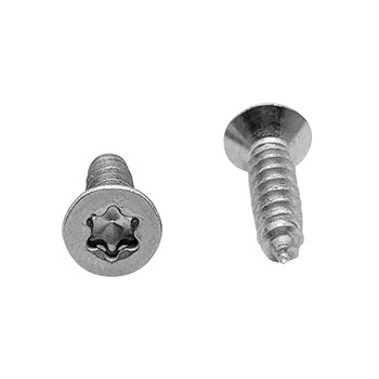 304 stainless steel countersunk head plum blossom self-tapping screw