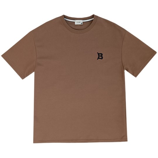 Round neck embroidered simple bottoming shirt for all seasons