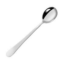 Edo304 stainless steel rice spoon 2-pack spoon spoon thickened long handle mixing spoon small spoon