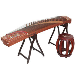 둔황 브랜드 guzheng 9694LC-C 나비 사랑 꽃 강 달팽이 자개 마호가니 성능 시험 guzheng