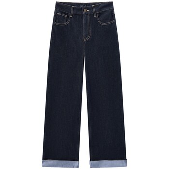 Aijutu imitation denim drape ກາງເກງກະເປົ໋າສໍາລັບແມ່ຍິງພາກຮຽນ spring ແລະດູໃບໄມ້ລົ່ນຄົນອັບເດດ: ໃຫມ່ cuffed ກາງເກງຍາວຂາກວ້າງ