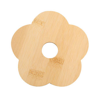 Kitchen auspicious bamboo heat insulation pad set 6-piece set