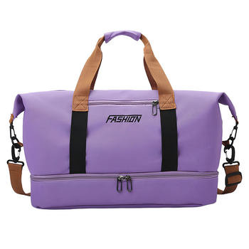 Student short-distance large-capacity wet and dry separation travel bag