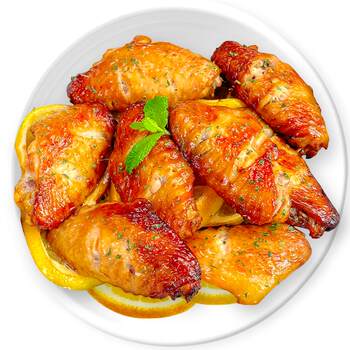 Orleans chicken wings grilled wings barbecue ingredients semi-finished products