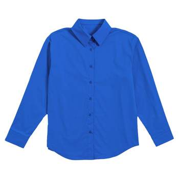 Klein blue shirt women's 2025 new shirt