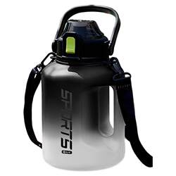 Large Capacity Water Bottle for Men, Fitness Sports Water Jug, Outdoor Portable Water Bottle, Large Belly Cup, Large Size Water Jug