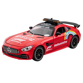 Mercedes-benz amg gt car model f1 racing safety car car model alloy simulation super sports car children's toy car
