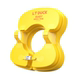 Little yellow duck free inflatable swimming ring for children and infants under the armpits