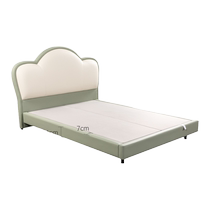 Serta Teenage Childrens Bed Frame Nebula Ⅱ Solid Wood Eco-leather Childrens Bed Childrens Bed Cloud Bed