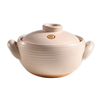 Droolu Dr. Lus Japanese-style unglazed coarse soil casserole household clay pot rice soup high-temperature gas electric ceramic stove special