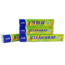 (Self-operated) Klinlai Korean imported food cling film PE household large roll thickened fruit and vegetable cling film