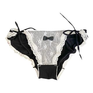 Japanese cute panties soft girl lace bow