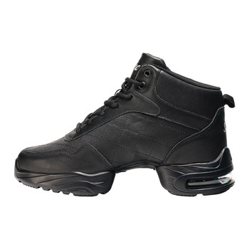 Sansha Women's Dance Shoes Modern Dance High-Top Leather Dance Shoes Square Dance Soft Air Cushion Sneakers