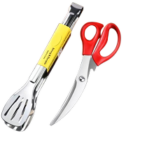Air fryer clips kitchen barbecue barbecue brush tools supplies food fried steak special clip scissors 1102