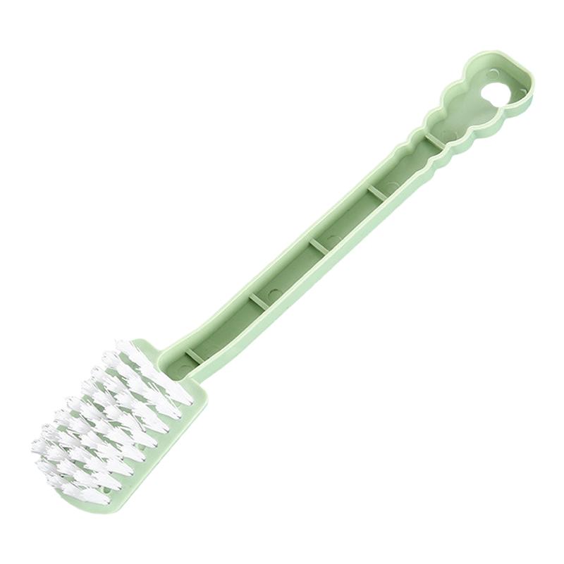 Durable long-handled multifunctional shoe cleaning brush