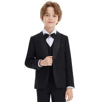 Boys suits childrens suits medium and large childrens host costumes piano performance suits catwalk suits jackets new