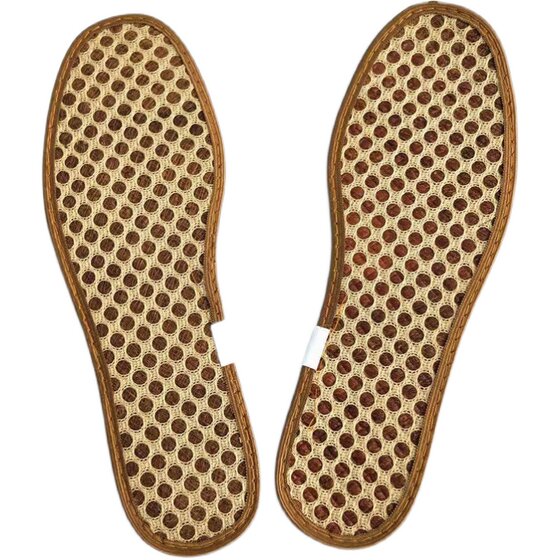 Natural brown insoles for all seasons Deodorizing brown insoles