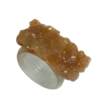 Yellow Jade Ruyi Jade Finger Ring