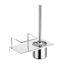卫生间马桶刷子置物架家用洗厕所清洁神器套装壁挂式免打孔1763
