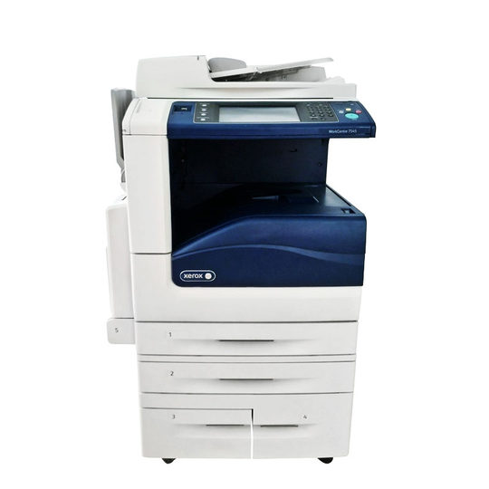 Xerox color copier a3 double-sided laser printing