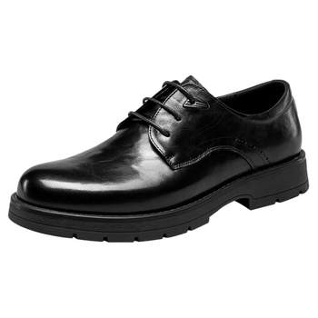 Genuine leather business casual yierkang leather shoes