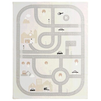 Hm home home fabric carpet comfortable thick non-slip children's fun road board game floor mat 1123072 Hm home home fabric carpet comfortable thick non-slip children's fun road board game floor mat 1123072
