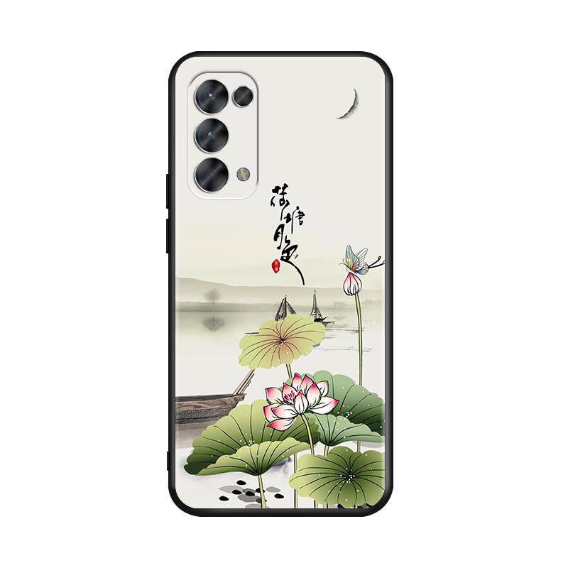 Luckrider is suitable for OPPORENO5Pro mobile phone case opporeno5pro 5g female opopreno5por shell reno5pro protective cover opppreno5pore curved opp