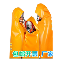Fire-proof cloak household fire-fighting household silicone escape suit cloak special fire-fighting blanket gas mask