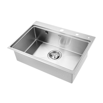 Moen kitchen sink stainless steel undercounter basin wash basin handmade large single sink 27512 same model in physical store 27511