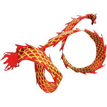 Dragon dance ribbon fitness dragon new style square dance with ribbon throwing dragon ribbon dragon dance fitness children props
