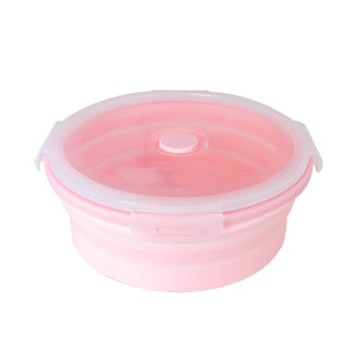 Travel retractable japanese silicone bowl instant noodle bowl folding bowl