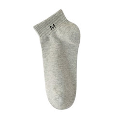 ຖົງຕີນຜູ້ຊາຍ Socks Spring and Summer Deodorant Sweat-absorbent Boat Socks Versatile Cotton Sports Socks Men's Mid-Short Tide Socks