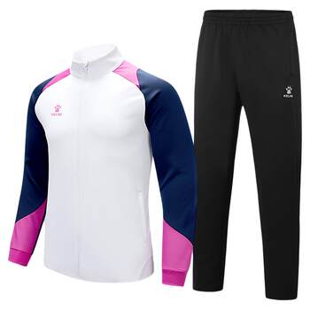 ຊຸດກິລາ kelme ດູໃບໄມ້ລົ່ນແລະລະດູຫນາວການຝຶກອົບຮົມກິລາບານເຕະຊຸດ jacket ກາງເກງກົງກິລາຊຸດອອກກໍາລັງກາຍ