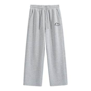 Jeansves plus fleece sweatpants men's winter leggings trousers