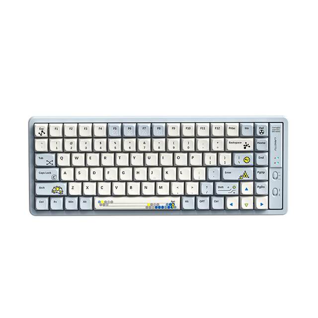 Red axis keyboard Langtuwu three-mode mechanical keyboard