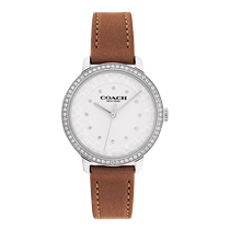 (Self-operated) COACH Womens Watch Fashion Maillard Diamond Inlaid Belt Womens Watch 14503842