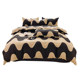 Four-piece set of 100 all-cotton pure cotton ins style simple
